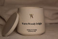 Warm Woody Delight ~ Large Candle