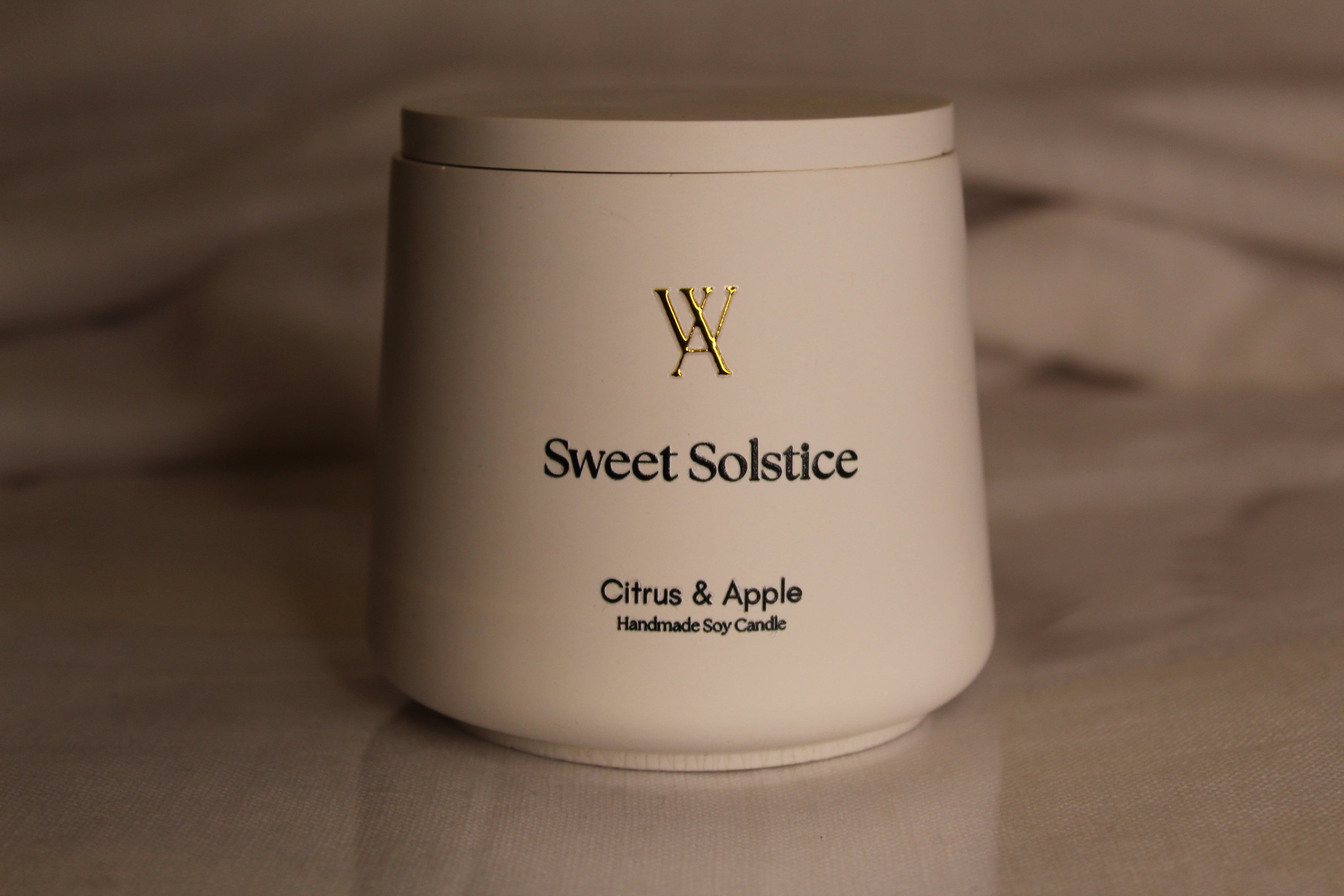 Sweet Solstice ~ Large Candle